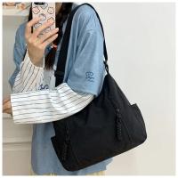 Bolsos Cruzados de Nylon Hobos Bolsos Manuales de Alta Capacidad para Mujer con Cremallera - details 28
