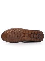 Zapatos de hombre 2025 nuevo verano hueco transpirable con agujeros, zapatos Oxford con suela antideslizante, zapatos de conducción transpirables, zapatos casuales de cuero para hombre - details 10