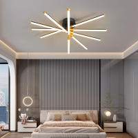 Luces Led de araña para sala de estar, candelabro moderno para dormitorio, hogar inteligente, Bluetooth, Compatible con Alexa, 90-260V - details 7