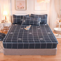 Nueva sábana ajustable acolchada, funda de cama impermeable, funda protectora Simmons, funda antipolvo esmerilada - details 1