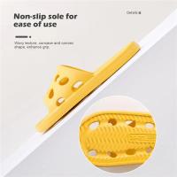 Zapatillas de Verano Ligeras y Cómodas Eva Para Hogar y Baño Zapatillas de Estilo para Parejas con Masaje - details 50