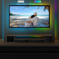 GAHADA Luz de Tira LED de Píxel WS2811 12V/24V, 0.5-5m, Direccionable Individualmente, 96Leds/m, Iluminación de Colores Completos - details 5