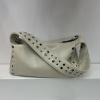 Bolso vintage biker-inspirado con hombros con puntas Suave, cierre de cierre, Forro de poliéster, bolso cruzado casual para mujeres Bolso de hombro duradero con cremalleras - details 3