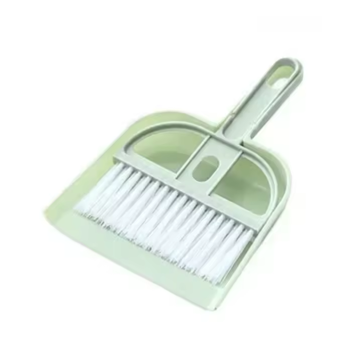 Barredora Recogedor Set Pequeño Hogar Mini Escritorio Polvo Pelo Suave Barrer Cama Cepillo Limpieza Ventana Alféizar Cepillo - 1