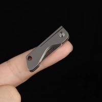 Mini cuchillo plegable TC4 de aleación de titanio Portátil, cuchillo colgante, desembalaje express, cuchillo de bolsillo, herramienta EDC para regalo - details 69