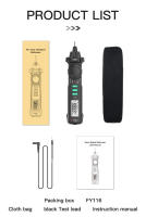 Digital Multimeter Non-Contact AC Voltage Detector FY116 Breakpoint Finder Portable Multimetro Multifunctional screwdriver - details 18