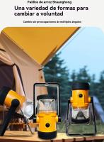 faroles de camping recargable Portátil al aire libre multifunción carpa playa Luz de emergencia led - details 2