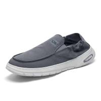 Zapatos de plataforma informales 2021 para conducir de lona para hombre, estilo de caminar a la moda - details 4