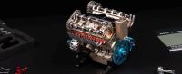 Kit de modelo de motor de coche de montaje de Metal V8, bricolaje, mejora la capacidad práctica, adornos mecánicos, regalo de decoración, más de 500 Uds. - details 5