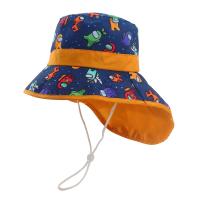 Gorro de Protección UV para Niños con Diseño de Dibujos Animados Ideal para Playa y Verano en Panamá Gorro de Sombrero Ancho para Niños y Niñas - details 5