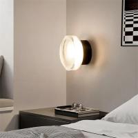 2 Lámparas De Pared LED Sala De Estar Lámpara De Pared LED Moderna Luz Nocturna De Lujo Nórdica A Rayas - Gris - details 5