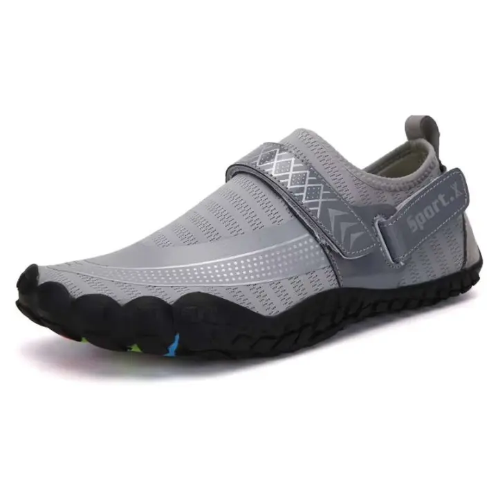 Cinco zapatos de agua ligeros para parejas, puntera ancha, utilizados para surfear, yoga y hacer ejercicio - 1
