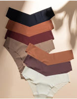 "Bragas Sin Costuras Mujer – Tiro Bajo, Nailon Transpirable, Secado Rápido – Ideal para Yoga y Deporte – Talla Grande " - details 12