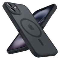Funda magnética de lujo con armadura translúcida mate a prueba de golpes para iPhone 11 12 13 14 15 16 para cubierta de carga inalámbrica Magsafe - details 0