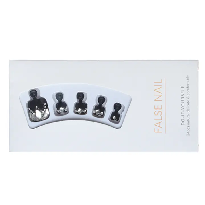 Kit de manicura para uñas de los pies, palo de playa artificial negro, terapia de luz, prensa corta, bricolaje en casa - 1