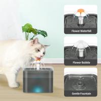 Fuente de Agua Automática para Mascotas con Luz LED 1*Pack Filtros 2L Dispensador de Bebida Silencioso para Perros y Gatos Hecho en China - details 4