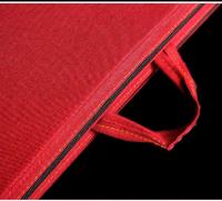 Cojín arrodillado plegable para uso doméstico, cojín rojo para meditación portátil, color marrón tibetano, adoración de Buda - details 4
