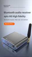 Receptor de Audio Qualcomm APTX-HD con Bluetooth 5,2, Hifi sonido estéreo con calidad de CD, 3,5mm, AUX Coaxial, adaptador inalámbrico de fibra óptica - details 0