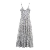 Nuevo estilo clásico elegante versátil vestido largo de lunares para mujer de moda 5039226 - details 1