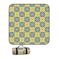Manta de picnic para exteriores, impermeable, extragrande, esterilla de camping, 4 mm de grosor, 3 capas, embalaje enrollable - details 35