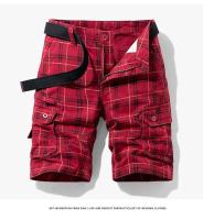 Pantalones Cortos de Verano para Hombres Ropa Deportiva Suelta con Múltiples Bolsillos - details 13