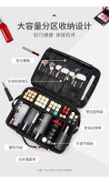 Bolsa de maquillaje portátil de gran capacidad para maquilladores profesionales, tatuajes, decoración de uñas, estuche de almacenamiento multifuncional - details 2