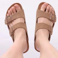 Zapatillas de Corcho LItfun Clásicas Sandalias de Interior Suaves con Hebilla Ajustable para Mujeres Zapatos de Moda de Estilo Mules - details 16