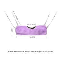 Jaula de hámster para dormir, hamaca, Hurón, túnel oculto, cálido, rata, animales pequeños, tubo de juego, columpio, cama colgante, nido, escondite, juguete - details 0