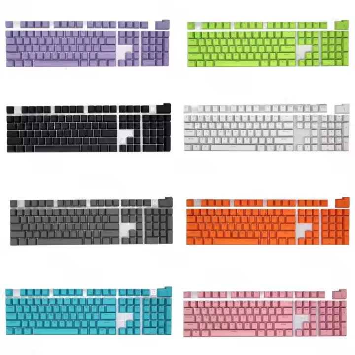 Clave de perfil OEM 125, llave ABS de color semitransparente personalizada para interruptor MX de teclado único para juegos - 1