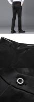 Pantalones largos informales de negocios a la moda de verano para hombre, pantalones de traje, pantalones formales rectos elásticos para hombre, tallas grandes 28-40 - details 9