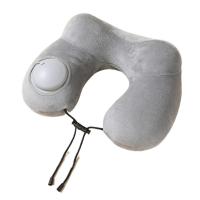 Almohada de Viaje Inflable en Forma de U Almohada de Air Portátil Cojín de Soporte para el Cuello - details 0