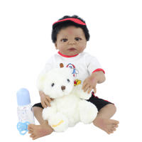 BZDOLL-Muñeca Reborn realista para niñas, juguete de 55 CM y 22 pulgadas, cuerpo de silicona suave completo, encantador, regalo de Navidad - details 15