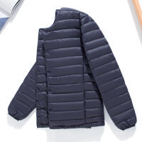 Chaqueta de plumón ultraligera para hombre, abrigo ligero portátil Delgado a prueba de viento, Forro cálido - details 6