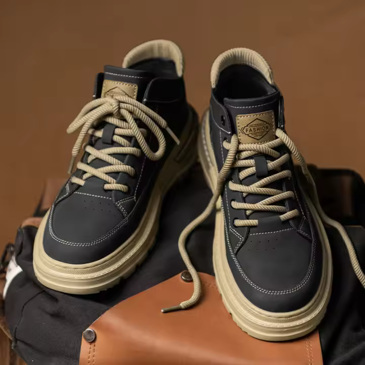 Nuevos zapatos de placa base gruesa para deportes, zapatos casuales de otoño e invierno - 1