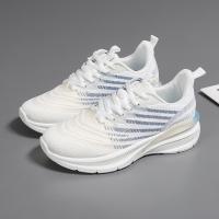 Zapatos de pareja transpirables tejidos con mosca, zapatillas para correr para estudiantes, zapatos casuales de primavera 2024 para mujer - details 7