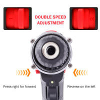 Juego de destornilladores inalámbricos, Taladro Inalámbrico de 21 V con 2 baterías y cargador LED, 25-28 Nm - details 1