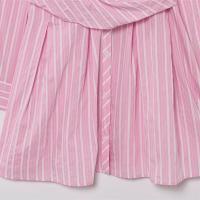 Vestido Corto de Moda Verano Cuello en V de Poliéster, Manga Larga, Forro de Poliéster - details 4