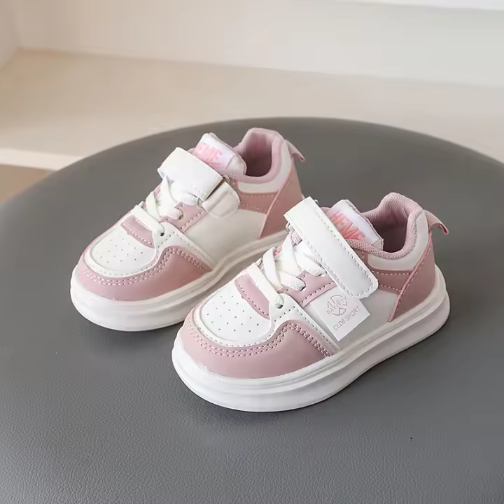Nuevos zapatos casuales para niñas, zapatos antideslizantes de suela blanda para niños pequeños - 1