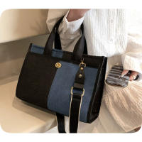 Bolso bandolera cruzado de dos tonos para mujer - details 2