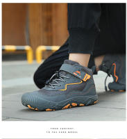Botas de senderismo tobilleras de marca para niños, zapatillas de senderismo antideslizantes, calzado de escalada de montaña al aire libre, calzado deportivo Unisex para niños - details 20