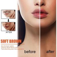 Crema de bronceado para cara y cuerpo, bronceador de larga duración, bronceador para la piel, protección solar, loción autobronceadora Natural nutritiva - details 6
