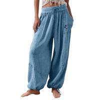 Pantalones de sandalia elásticos de secado rápido para mujer, ajustados, sueltos, para correr y entrenar, novedad de verano, 2024 - details 1