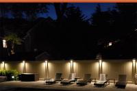 Luces LED de cubierta para exteriores, lámpara de pared impermeable, candelabro de 220V, lámpara de decoración de patio de jardín, 12V, paisaje, valla, escalones, escaleras - details 14