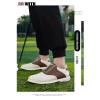 Zapatos de Golf Profesionales para Hombres Deportivos Casuales Antideslizantes Impermeables de Cuero Nuevos Zapatos de Golf - details 9