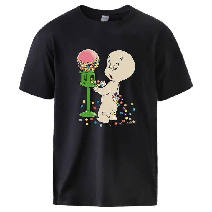 Camiseta con estampado de bolas de cristal de colores para hombre, Camiseta de algodón suave, ropa Vintage informal, camiseta creativa básica - 1