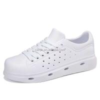 Nuevos zapatos ligeros de plástico moldeado por inyección para hombres, marca de calzado informal de aire de bajo precio 36-45, de alta calidad - details 1