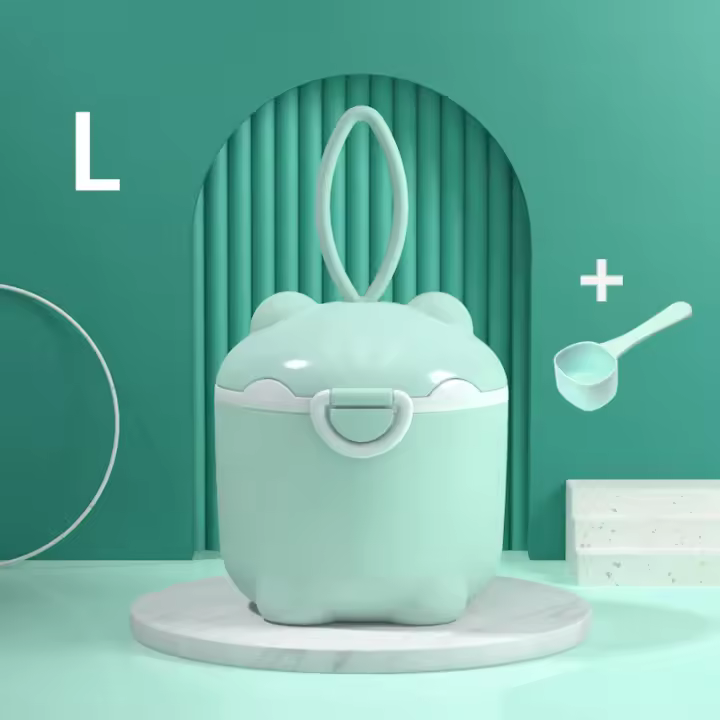 Caja de almacenamiento de leche en polvo para bebé, contenedor portátil de alimentos para cerdo, cereales esenciales, aperitivos, sin BPA - 1