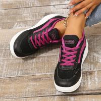 Zapatillas Deportivas Casuales Nuevas Otoño 2023 para Mujer Moda Transpirable Malla Zapatos Planos con Plataforma Zapatos Vulcanizados - details 10