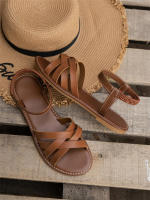 Sandalias planas de verano de talla grande, nueva moda europea y americana, estilo romano, zapatos de playa para mujer - details 7