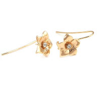 Ganchos de Pendientes de Estrella de Bronce de Alta Calidad Diy Joyería Hazte Tú Samex 18K Oro Color Brass Accesorios de Collar y Pendientes para Mujeres - details 3